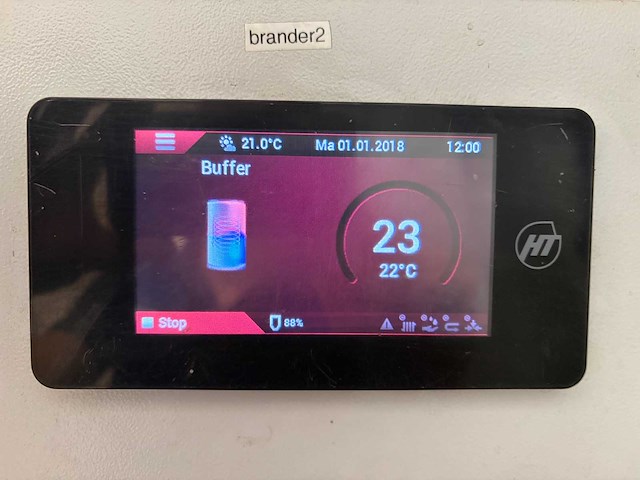 Heiztechnik industriële pelletgestookte warmwaterketel pelletkachel - afbeelding 79 van  88
