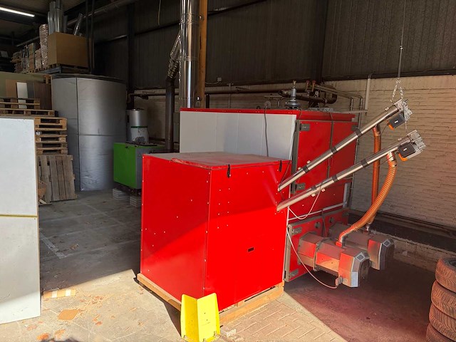 Heiztechnik industriële pelletgestookte warmwaterketel pelletkachel - afbeelding 12 van  62