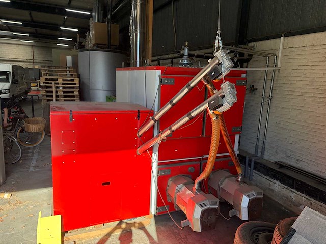 Heiztechnik industriële pelletgestookte warmwaterketel pelletkachel - afbeelding 23 van  62