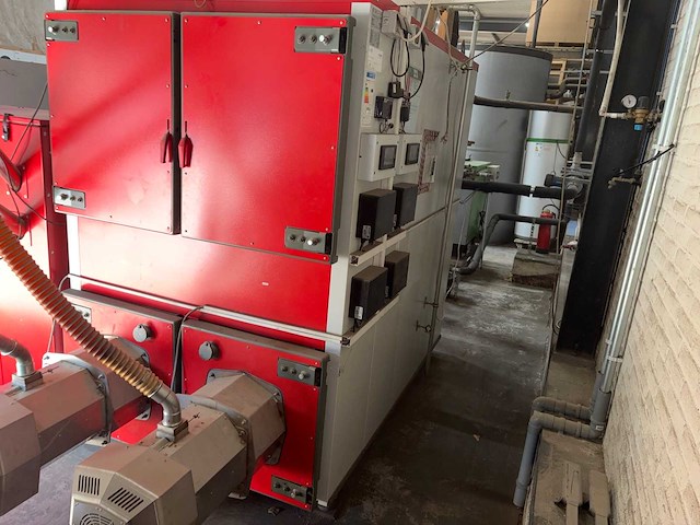 Heiztechnik industriële pelletgestookte warmwaterketel pelletkachel - afbeelding 48 van  62