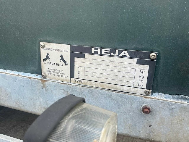 Heja vijf sterren 3000 paardentrailer - afbeelding 5 van  20