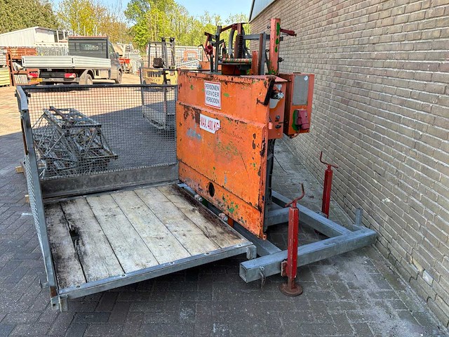Hek gl 400 tandheugellift 400v 10.5m - afbeelding 5 van  9
