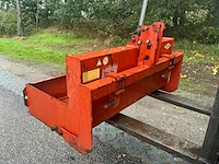 Hekamp mechanische trekkerbak 120 cm met driepuntsopname - afbeelding 2 van  10