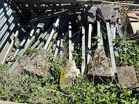 Hekwerk met staanders (35x) - afbeelding 2 van  8