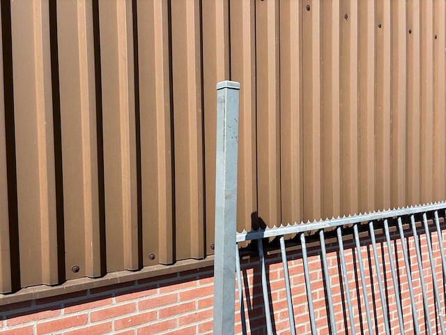 Hekwerk met staanders (35x) - afbeelding 6 van  8