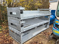 Hekwerk / poeren transport-opslag barrel (3x) - afbeelding 1 van  6