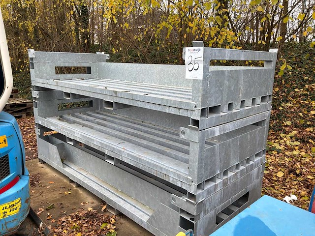 Hekwerk / poeren transport-opslag barrel (3x) - afbeelding 2 van  6