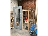 Hekwerk rond de houtkachel - afbeelding 2 van  5