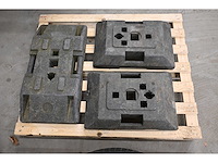 Hekwerk voet (3x) - afbeelding 1 van  4