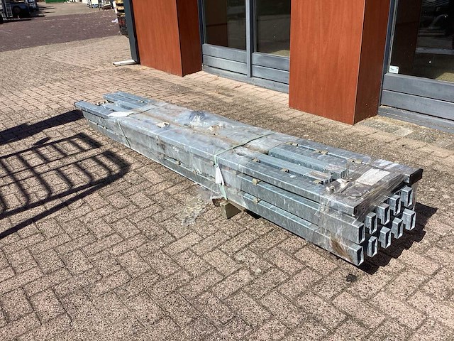 Hekwerkpalen 3 meter (23x) - afbeelding 3 van  9