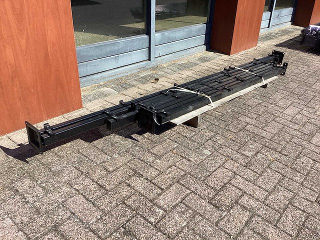 Hekwerkpalen divers (7x) - afbeelding 1 van  6