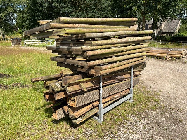 Hekwerkpanelen en vlonderplanken - afbeelding 1 van  3
