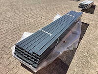 Hekwerpalen 2,80 meter (30x) antraciet - afbeelding 5 van  7