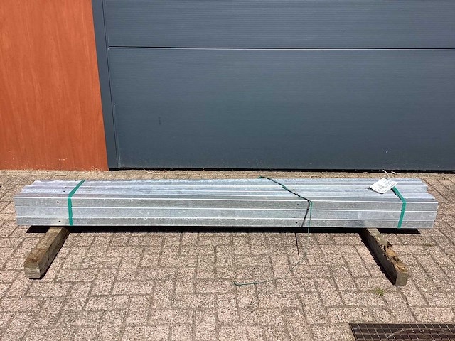 Hekwerpalen gegalvaniseerd 2,50 meter (15x) - afbeelding 2 van  7