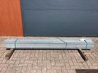 Hekwerpalen gegalvaniseerd 2,50 meter (15x) - afbeelding 2 van  7