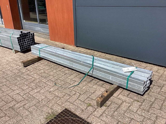 Hekwerpalen gegalvaniseerd 2,50 meter (15x) - afbeelding 3 van  7