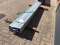 Hekwerpalen gegalvaniseerd 2,50 meter (15x) - afbeelding 5 van  7