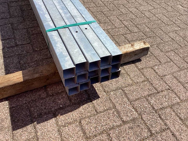 Hekwerpalen gegalvaniseerd 2,50 meter (15x) - afbeelding 7 van  7