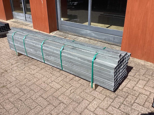 Hekwerpalen gegalvaniseerd 2,50 meter (70x) - afbeelding 3 van  7