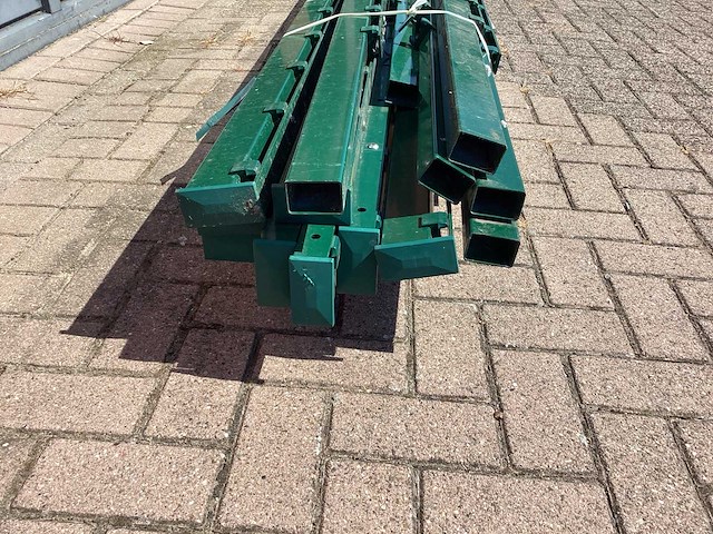 Hekwerpalen groen (15x) - afbeelding 6 van  9