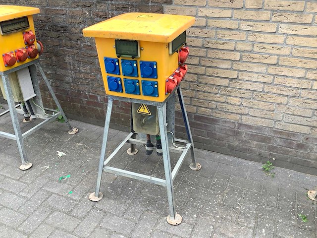 Helaf 32amp bouwstroomaansluitkast - afbeelding 1 van  4