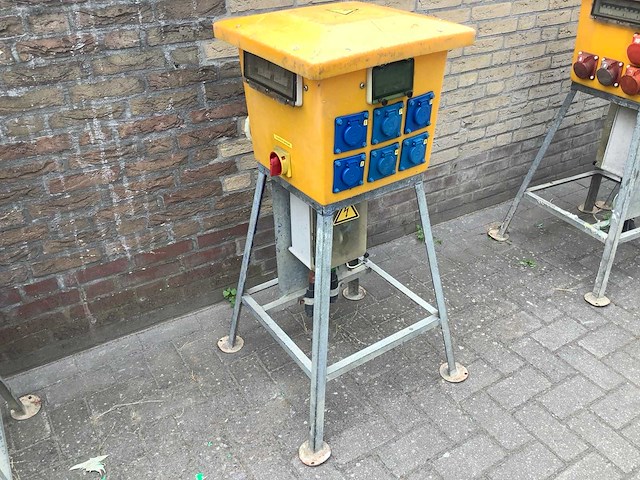 Helaf 32amp bouwstroomaansluitkast - afbeelding 3 van  4