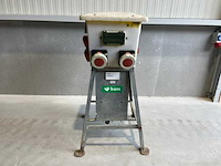 Helaf 63ampere - zwerfkast - verdeelkast - bouwstroomkast - afbeelding 1 van  6