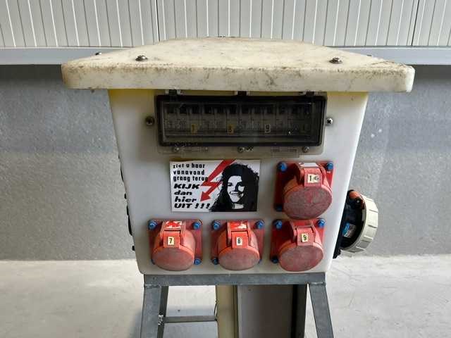 Helaf 63ampere - zwerfkast - verdeelkast - bouwstroomkast - afbeelding 2 van  6