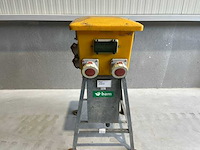 Helaf 63ampere - zwerfkast - verdeelkast - bouwstroomkast - afbeelding 1 van  5