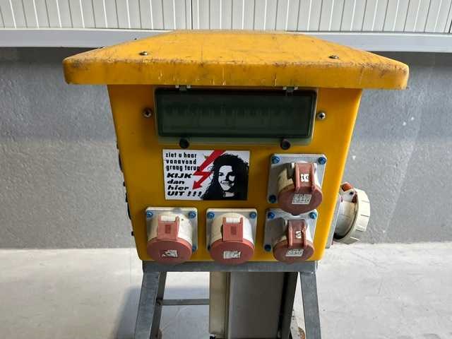 Helaf 63ampere - zwerfkast - verdeelkast - bouwstroomkast - afbeelding 2 van  5