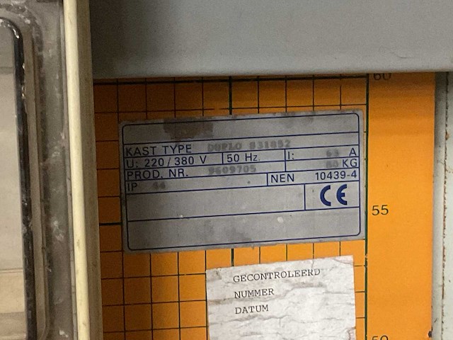 Helaf duplo 831852 bouwaansluitkast - afbeelding 3 van  4