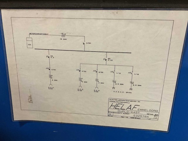 Helaf duplo s32578a bouwaansluitkast - afbeelding 4 van  5