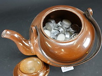 Hele grote aardewerk ketel - afbeelding 4 van  5