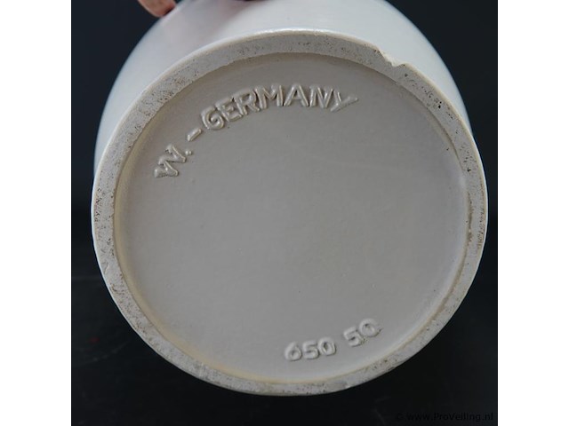 Hele grote w- germany keramieken vaas - afbeelding 5 van  5