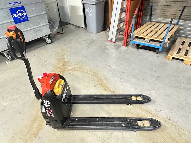 Heli - 2021 - dc15 - elektrische palletwagen - afbeelding 1 van  7