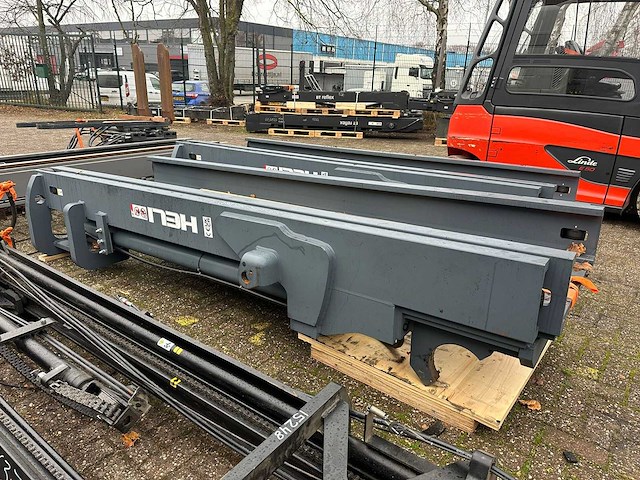 Heli - cpcd100 - 4m duplex, side-shift, vorkensteller - vorkheftruck - afbeelding 2 van  13