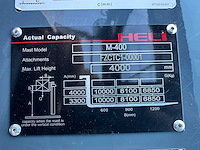 Heli - cpcd100 - 4m duplex, vorkversteller, side-shift - 2025 - vorkheftruck - afbeelding 4 van  20