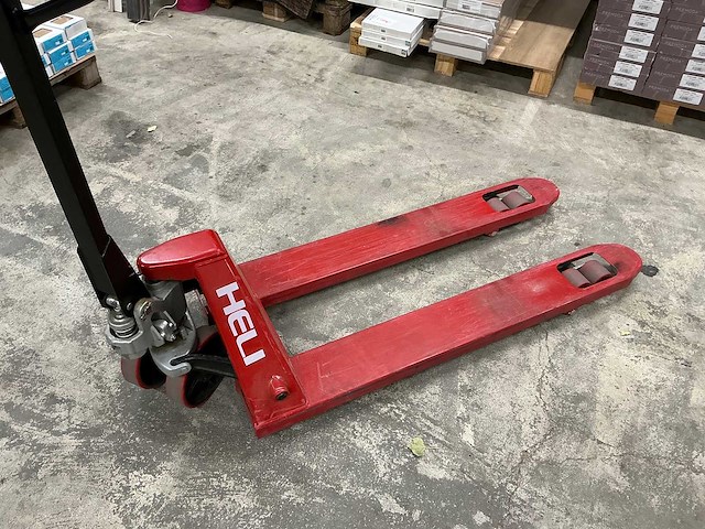 Heli - hand hydraulische palletwagen - afbeelding 2 van  5