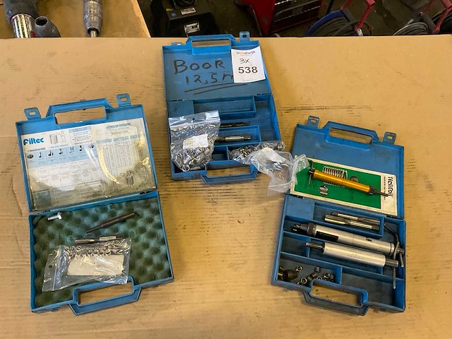 Helicoil indraaigereedschap (3x) - afbeelding 1 van  6