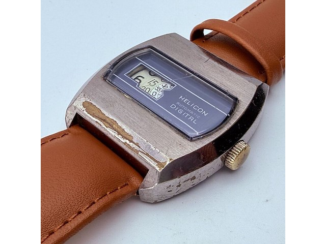 Helicon 'hydro-polyp' automatisch digital horloge - afbeelding 3 van  6