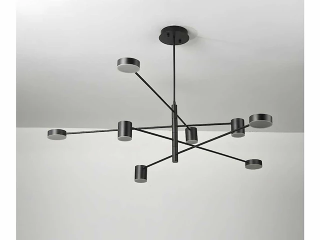 Heliko led hanglamp zwart - afbeelding 2 van  7