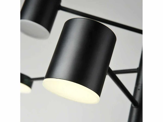 Heliko led hanglamp zwart - afbeelding 6 van  7