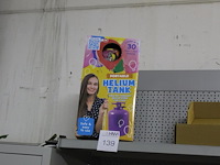 Heliumtank met ballonnen - afbeelding 1 van  2