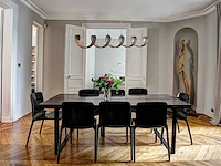 Helix design led hanglamp zwart/goud