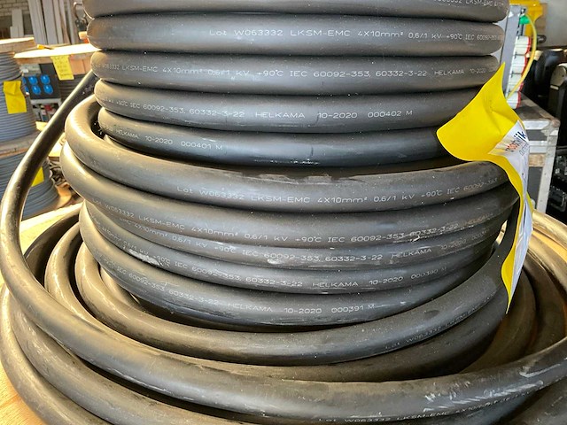 Helkama kabel op haspel (3x) - afbeelding 3 van  5