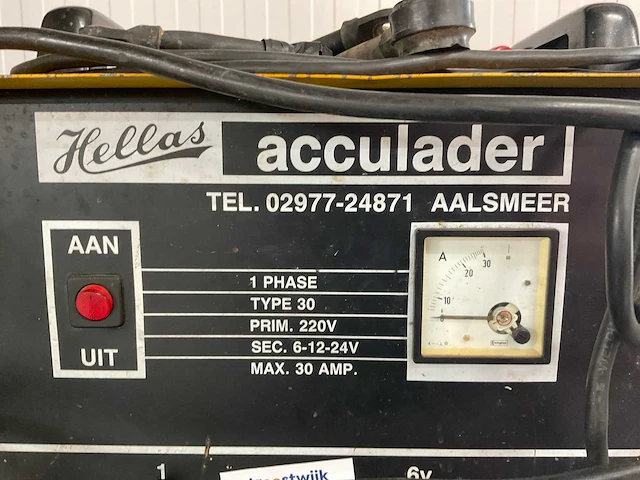 Hellas acculader - afbeelding 2 van  4