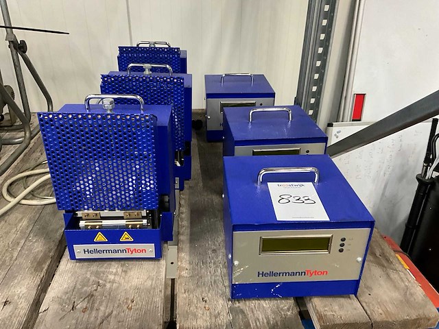 Hellermann tyton shrinkpad 110 markeermachine voor kabelverwerking (3x) - afbeelding 1 van  11