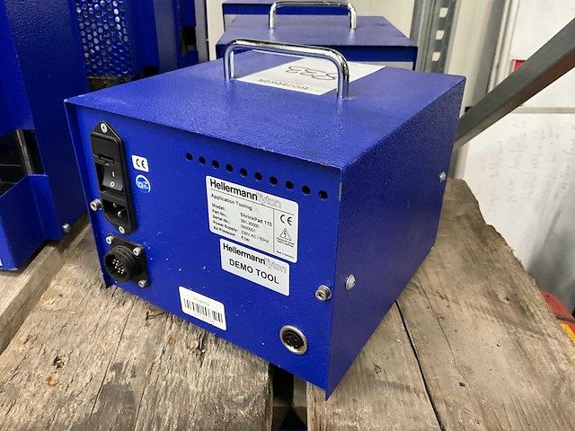 Hellermann tyton shrinkpad 110 markeermachine voor kabelverwerking (3x) - afbeelding 7 van  11