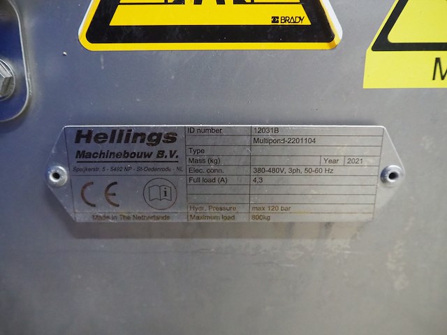 Hellings machinebouw b.v. - afbeelding 9 van  17