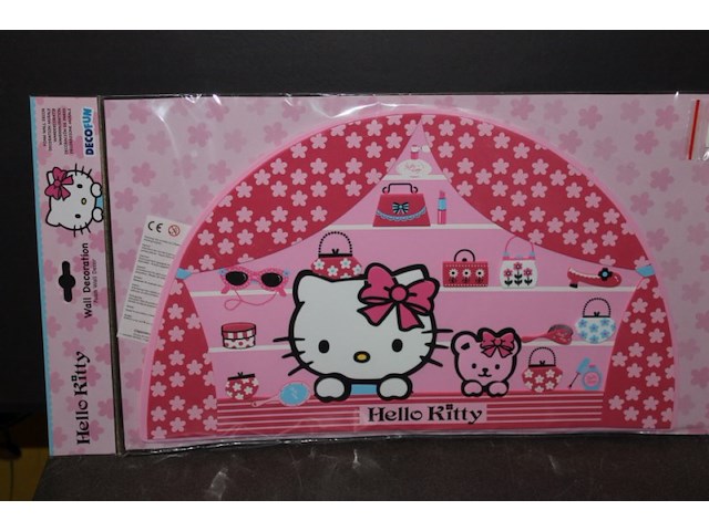 Hellokitty muurset 1x in kr a6 - afbeelding 3 van  3